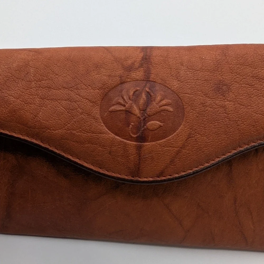 Wexford Collection Genuine‎ Leather Clutch Wallet with Calculator and Coin Purse